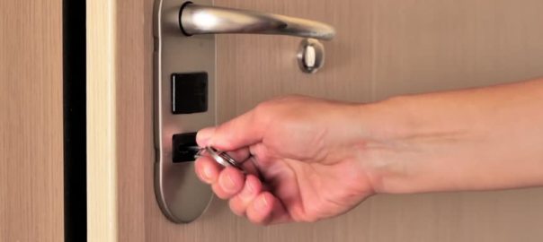 Open a door without a key